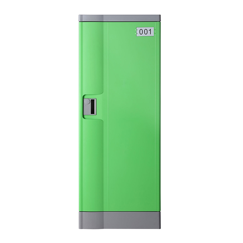 Double Tier Factory Lockers ABS Plastic, Green Color