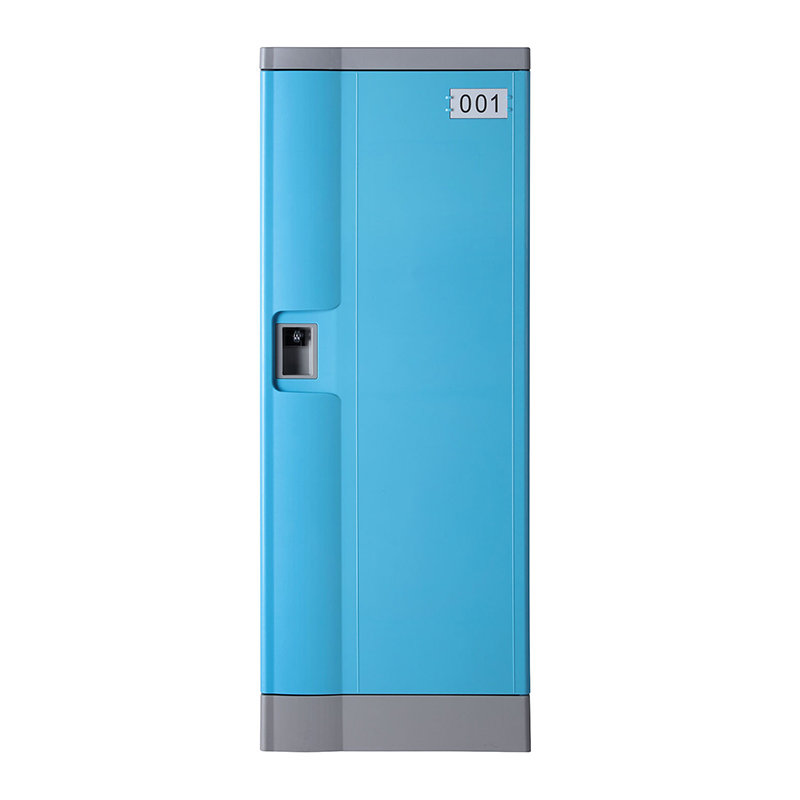 Double Tier ABS Lockers Blue, Knocked-Down